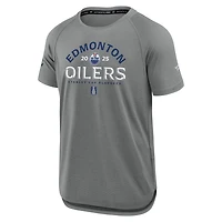 Fanatics Edmonton Oilers 2025 Stanley Cup Playoffs Authentic Pro Rink Performance T-Shirt