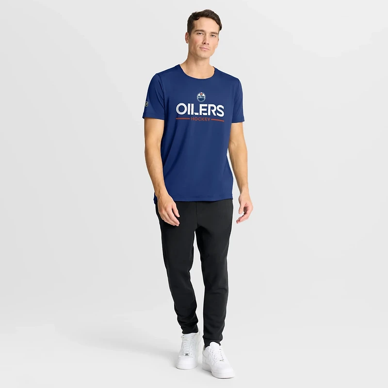 Fanatics Edmonton Oilers Authentic Pro Rink Tech T-Shirt