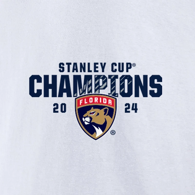 Fanatics Florida Panthers 2024 Stanley Cup Champions Jersey Roster T-Shirt