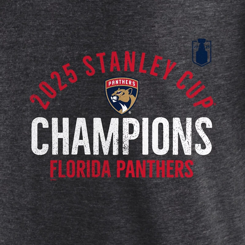 Fanatics Florida Panthers 2025 Stanley Cup Champions Rush Tri-Blend T-Shirt