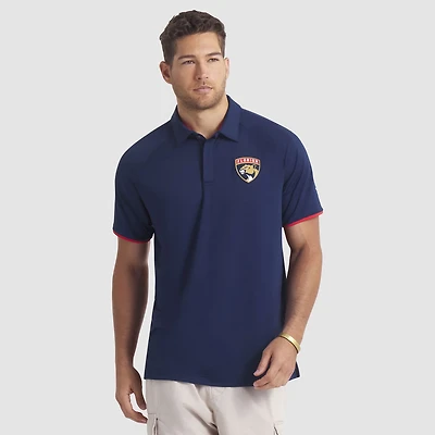Fanatics Florida Panthers Authentic Pro Rink Raglan Polo