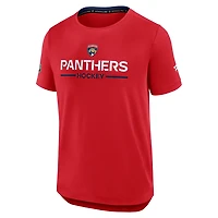 Fanatics Florida Panthers Authentic Pro Rink Tech T-Shirt
