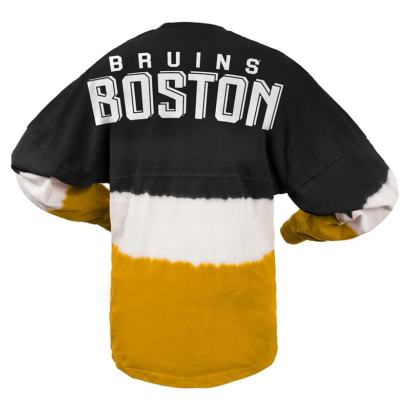 Fanatics Gold Boston Bruins Ombre Long Sleeve T-Shirt