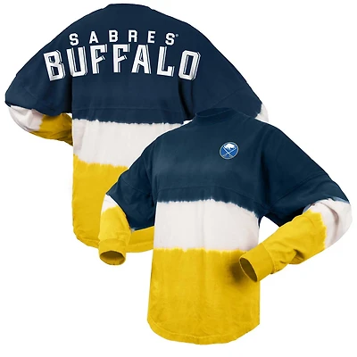 Fanatics Gold Buffalo Sabres Ombre Long Sleeve T-Shirt