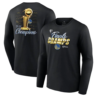 Fanatics Golden State Warriors 2022 NBA Finals Champions Forward Roster Signature Long Sleeve T-Shirt