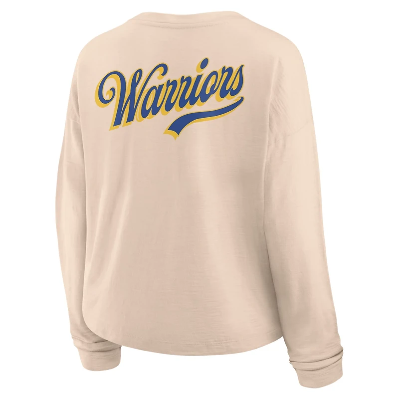 Fanatics Golden State Warriors Boxed Out Drop Fashion Long Sleeve T-Shirt