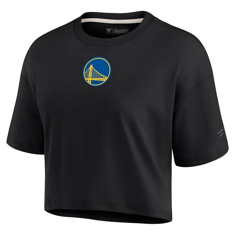 Fanatics Golden State Warriors Elements Super Soft Boxy Cropped T-Shirt