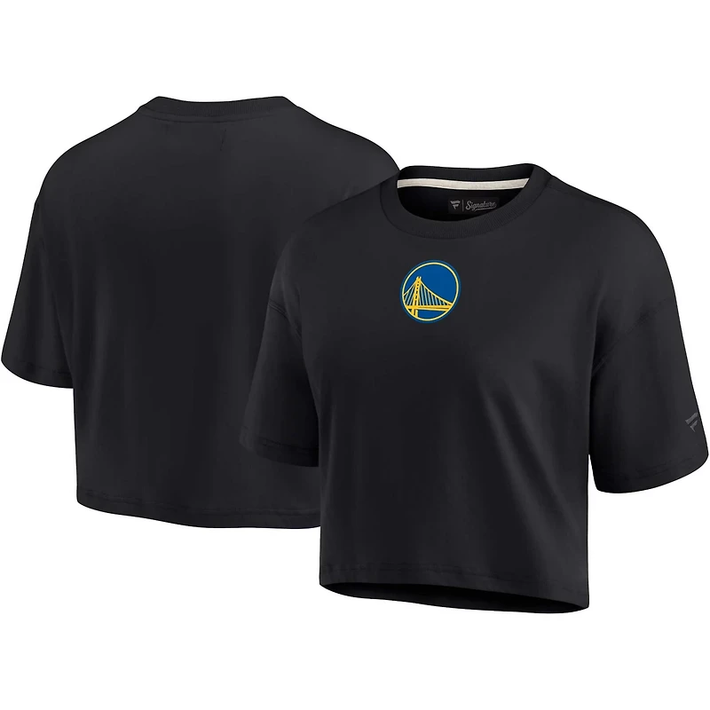 Fanatics Golden State Warriors Elements Super Soft Boxy Cropped T-Shirt