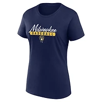 Fanatics /Gray Milwaukee Brewers Fan T-Shirt Combo Set