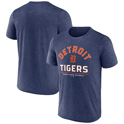 Fanatics Heather Detroit Tigers Front  Center T-Shirt