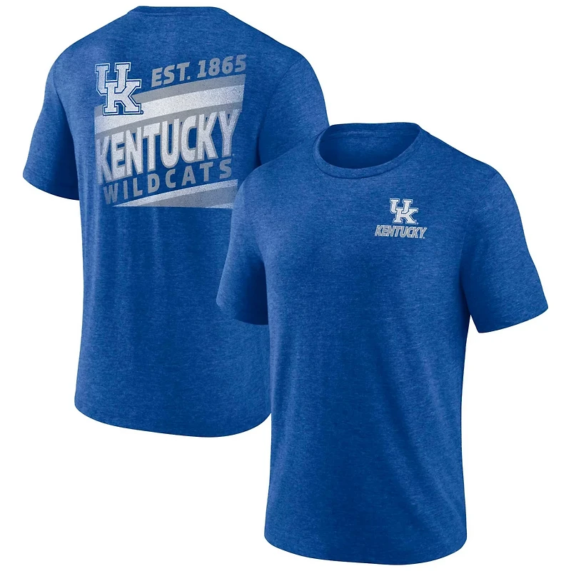 Fanatics Heather Kentucky Wildcats Ideal Faded Tri-Blend T-Shirt