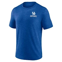 Fanatics Heather Kentucky Wildcats Ideal Faded Tri-Blend T-Shirt