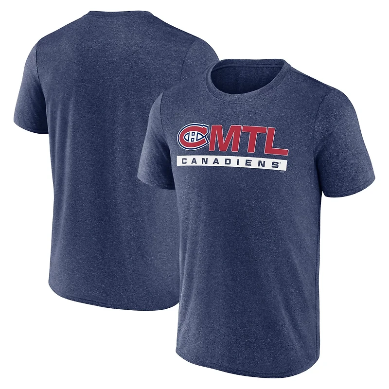 Fanatics Heather Montreal Canadiens Playmaker T-Shirt
