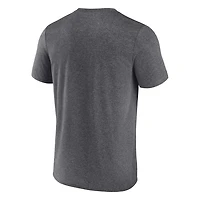 Fanatics Heathered Charcoal Philadelphia Flyers Prodigy Performance T-Shirt