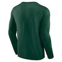 Fanatics Hunter Milwaukee Bucks Baseline Long Sleeve T-Shirt