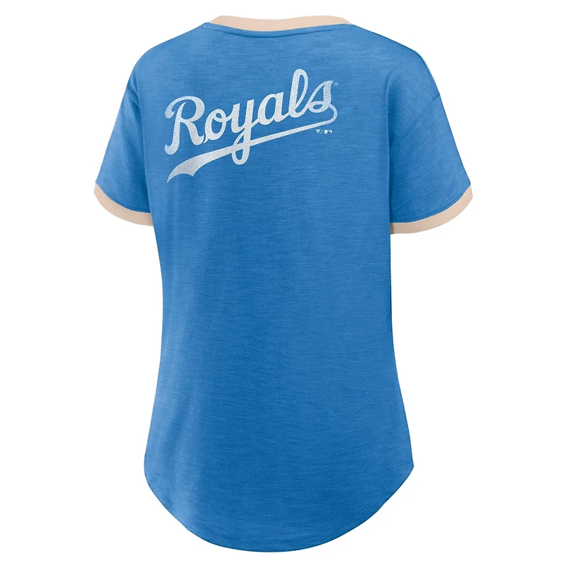 Fanatics Kansas City s Binge Worthy Stadium Slub V-Neck T-Shirt