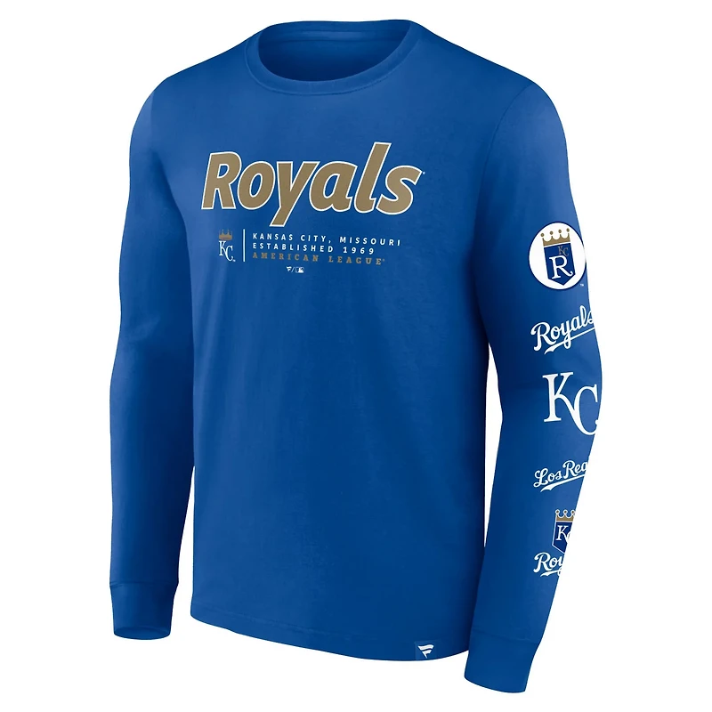 Fanatics Kansas City s Strike the Goal Long Sleeve T-Shirt