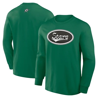 Fanatics Kelly Dallas Stars Rewind Long Sleeve T-Shirt