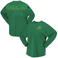 Fanatics Kelly Tampa Bay Lightning St Patrick's Day Spirit Jersey T-Shirt