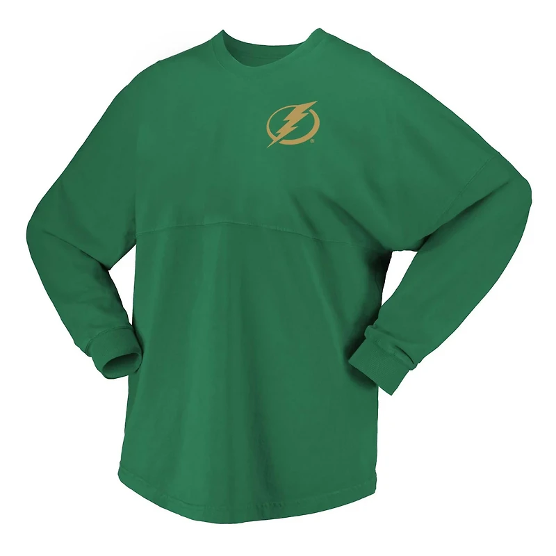 Fanatics Kelly Tampa Bay Lightning St Patrick's Day Spirit Jersey T-Shirt