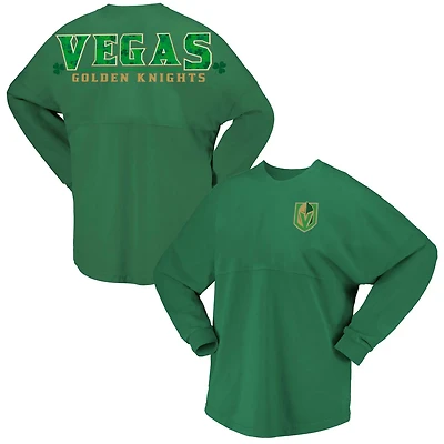Fanatics Kelly Vegas Golden Knights St Patrick's Day Spirit Jersey T-Shirt