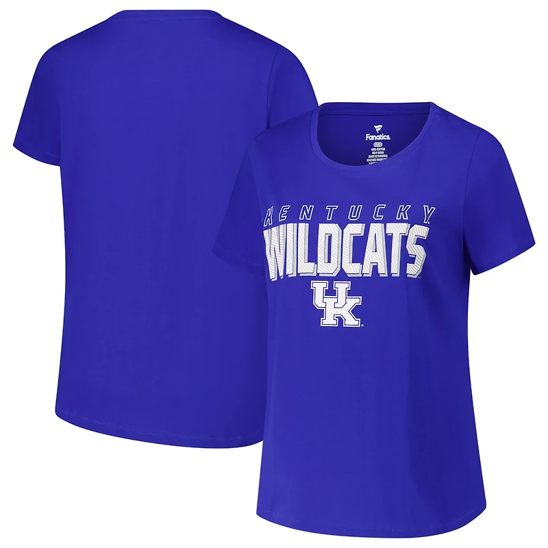 Fanatics Kentucky Wildcats Plus Lean Scoop Neck T-Shirt