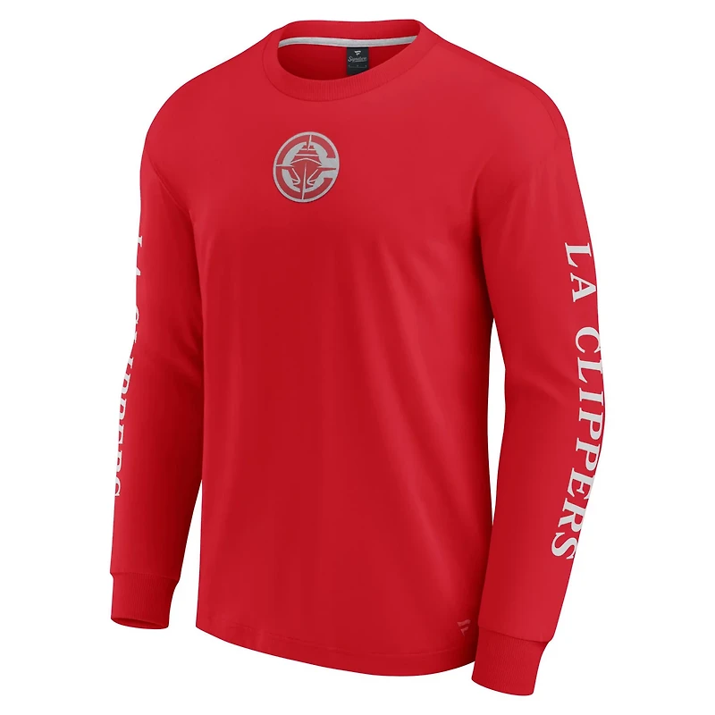 Fanatics LA Clippers Elements Strive Long Sleeve T-Shirt