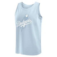 Fanatics Light Los Angeles Dodgers Elements Tank Top