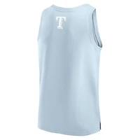 Fanatics Light Texas Rangers Elements Tank Top