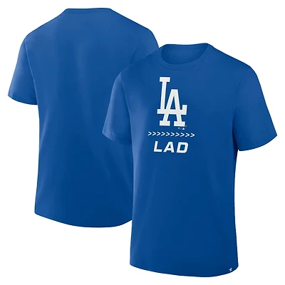Fanatics Los Angeles Dodgers Clubhouse Legacy Side Swipe T-Shirt