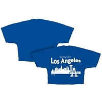 Fanatics Los Angeles Dodgers Skyline Crop T-Shirt