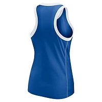 Fanatics Los Angeles Dodgers Tailsweep Fashion Racerback Rhinestone Tank Top