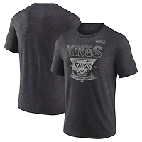 Fanatics Los Angeles Kings 2025 Stanley Cup Playoffs Crossbar Tri-Blend T-Shirt