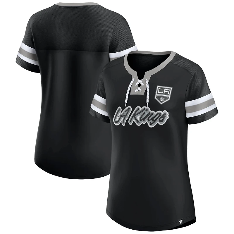Fanatics Los Angeles Kings Iconic Athena Lace-Up T-Shirt