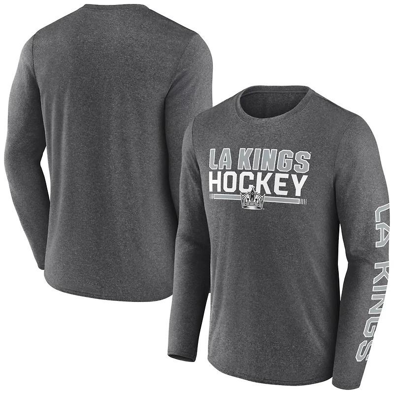 Fanatics Los Angeles Kings Sweep Iconic Synthetic Long Sleeve T-Shirt
