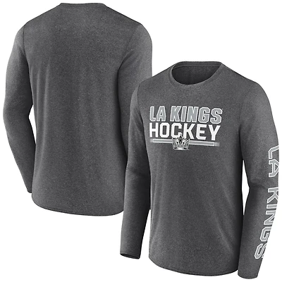 Fanatics Los Angeles Kings Sweep Iconic Synthetic Long Sleeve T-Shirt