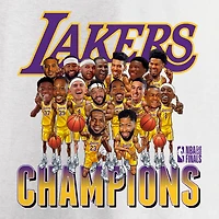 Fanatics Los Angeles Lakers 2020 NBA Finals Champions Team Caricature V-Neck T-Shirt