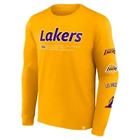 Fanatics Los Angeles Lakers Baseline Long Sleeve T-Shirt