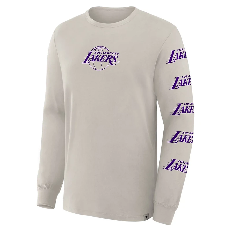 Fanatics Los Angeles Lakers Crossover Collection Ball Screen Action Premium Long Sleeve T-Shirt
