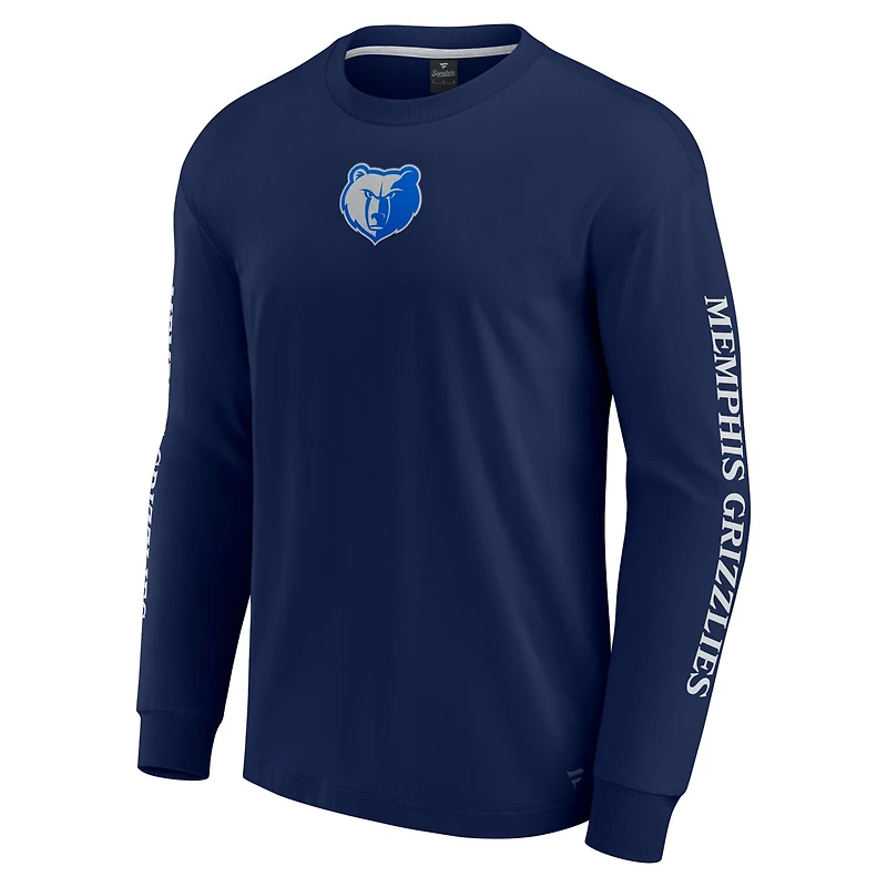 Fanatics Memphis Grizzlies Elements Strive Long Sleeve T-Shirt