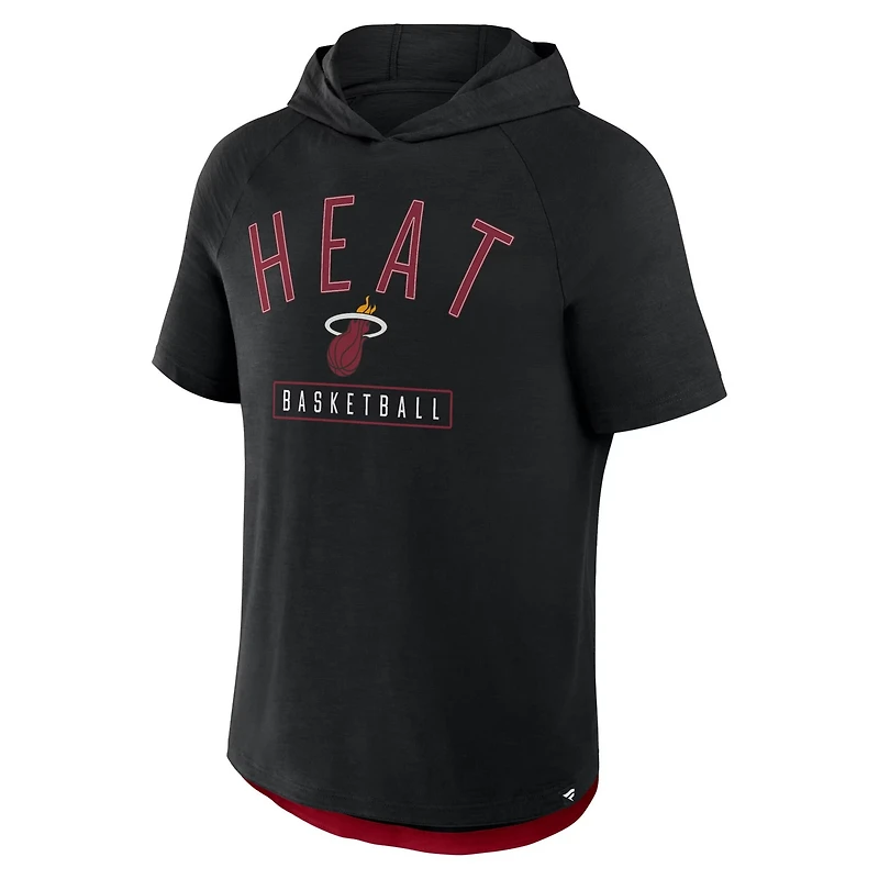 Fanatics Miami Heat Pass Legend Hooded T-Shirt