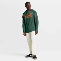 Fanatics Miami Hurricanes Hometown Premium Huddle Up Long Sleeve Hoodie T-Shirt