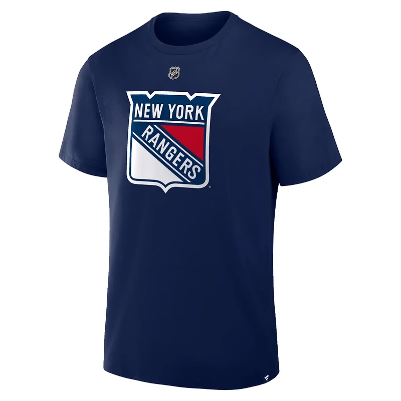 Fanatics Mika Zibanejad New York Rangers Authentic Stack Name Number T-Shirt