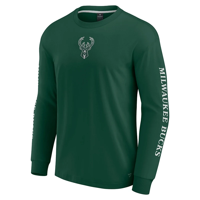 Fanatics Milwaukee Bucks Elements Strive Long Sleeve T-Shirt