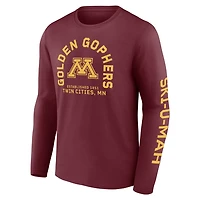 Fanatics Minnesota Golden Gophers Fundamentals Cotton Winning Team Long Sleeve T-Shirt