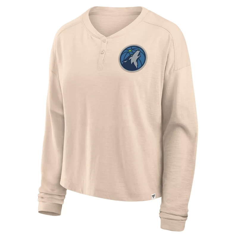 Fanatics Minnesota Timberwolves Boxed Out Drop Fashion Long Sleeve T-Shirt
