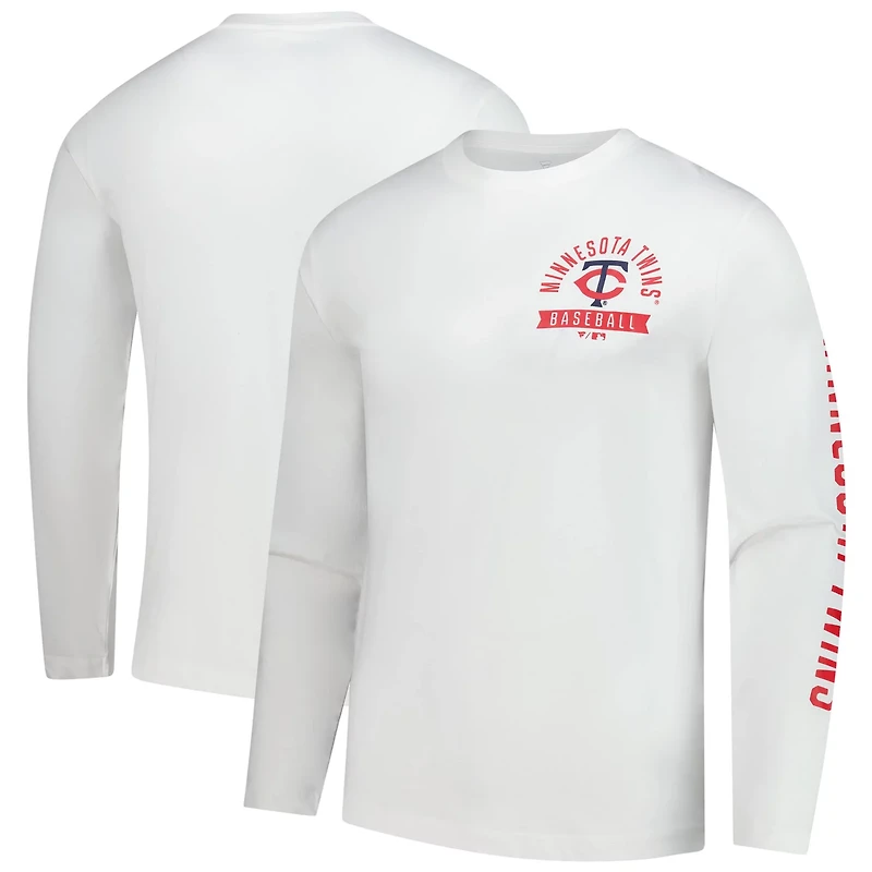 Fanatics Minnesota Twins Press Box Long Sleeve T-Shirt