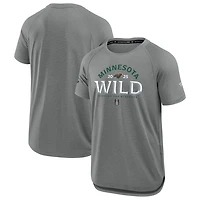 Fanatics Minnesota Wild 2025 Stanley Cup Playoffs Authentic Pro Rink Performance T-Shirt