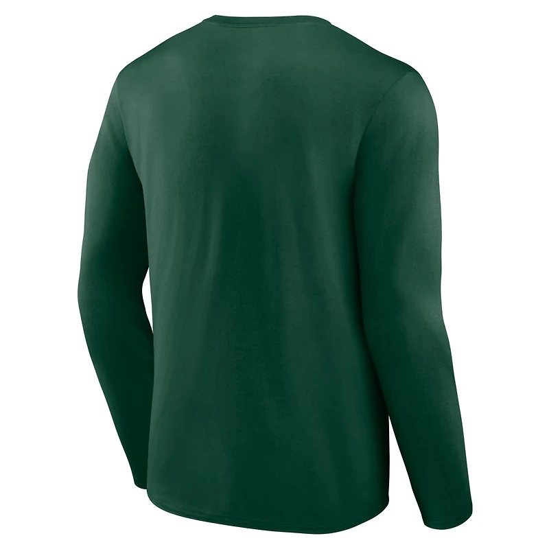 Fanatics Minnesota Wild Authentic Pro Primary Long Sleeve T-Shirt