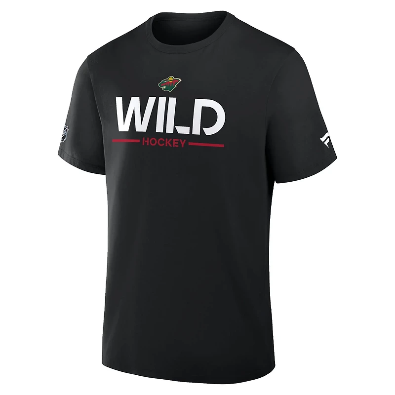 Fanatics Minnesota Wild Authentic Pro Primary T-Shirt
